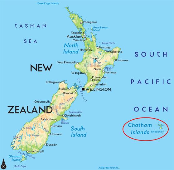 2 QUESTION ONE: TOMTITS AND ROBINS The Chatham Islands are a group of isolated islands 862 km east of Christchurch.