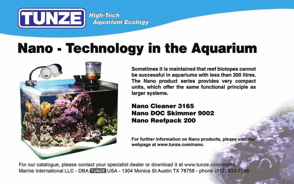 The protein-containing aquarium water diffuses into the skimmer through the opening in the bottom and on the rear, which is gentle to the plankton, thus suitable in particular for breeding tanks with