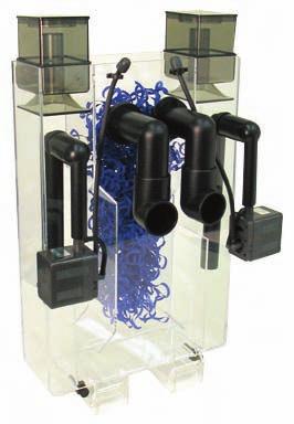 CPR Bak-Pak Dual Pak CPR Bak-Pak 2R Reef Ready FILTERS AND FILTER MEDIA Protein Skimmers The Dual Pak provides a complete hang-on filtration unit for tanks up to 100gal that