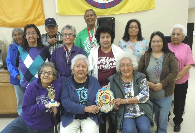 Page 14 Apache Scout Volume 1.16, Issue 05 All Indian Game Day Reception Mescalero Elderly Center An annual award is given to the person who scores the most points during the games.
