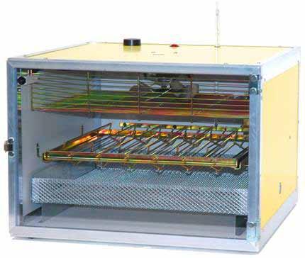 SCHUKO ALMELO advertisement We import and sell incubators from Italy, from a factory that is developing incubators since 1946 and providing these in the capacities of 24 up to 120, 000 eggs.
