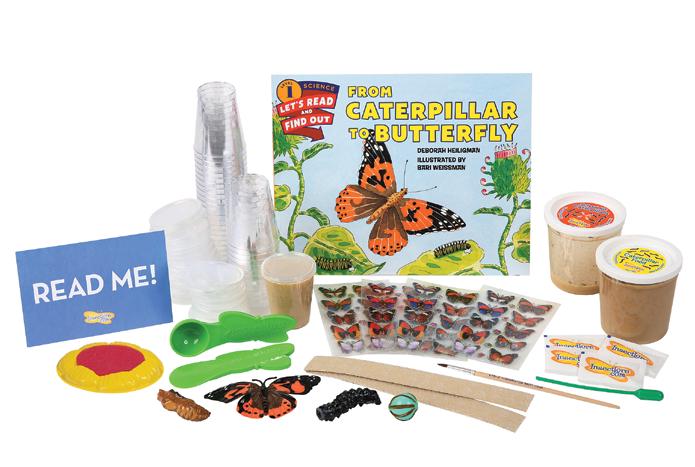 Open the habitat carefully and watch your butterflies flutter away to pollinate and begin the life cycle all over again. Butterflies often land on little hands and faces before taking flight!