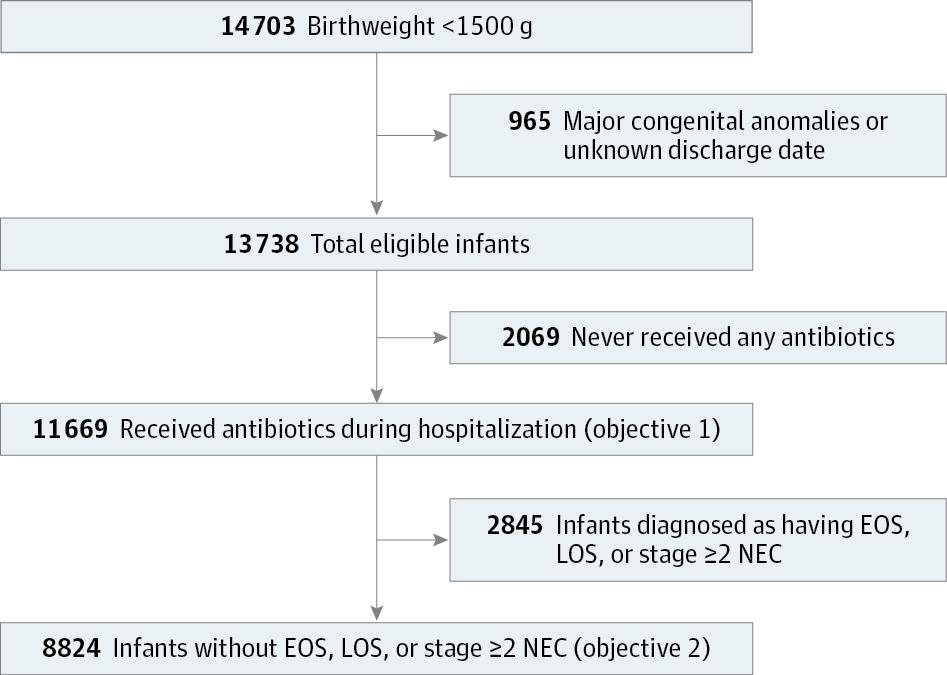 Association of Antibiotic Use and Neonatal M/M in LBW Infants