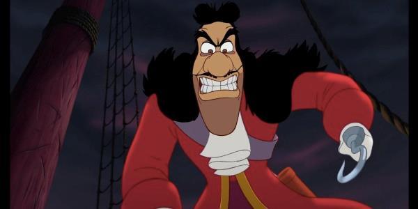 Captain Hook-Peter Pan Poor Captain Hook; most of his issues can stem back to the horrific incident that occurred where Peter Pan chopped off his hand and fed it to a crocodile.