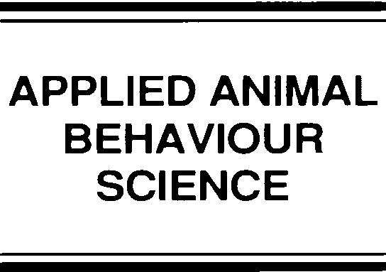 Ž. Applied Animal Behaviour Science 69 000 55 65 www.elsevier.comrlocaterapplanim Prevalence of behaviour problems reported by owners of dogs purchased from an animal rescue shelter Deborah L.