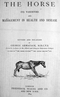 How To Purchase A Horse (1893) And first, I must caution all purchasers against a very common fault that of wanting and expecting to find perfection in any horse; there is no such thing either in man