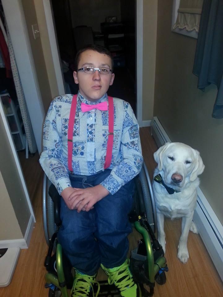 Owen & Cooper Mobility Assistance Dog Testimonials Owen received his first 4 Paws for Ability service dog in 003, before Owen entered Kindergarten.