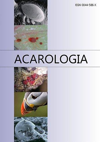 ACAROLOGIA A quarterly journal of acarology, since 1959 Publishing on all aspects of the Acari All information: