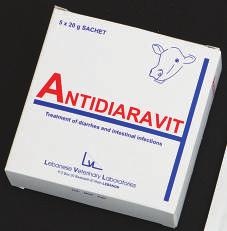 Oral Powder ANTIDIARAVIT ANTI-DIARRHEAL ORAL POWDER Each gram powder contains: