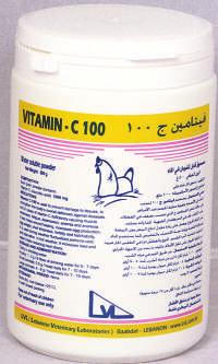 VIT- C100 VITAMINISED ORAL POWDER Oral Powder Each gram powder contains: Vitamin C: 1000 mg For preventing damage of tissues and strengthening the body s overall defenses against diseases.