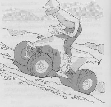 They become difficult to control and two passengers may cause an ATV to tip and roll over.