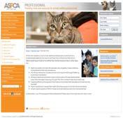 Saving Lives page includes Animal Poison Control Hotline Safety net programs Adoption Return to owner Foster care Transfer programs Enrichment for shelter dogs Equine program The ASPCA Animal Poison