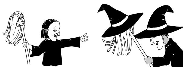 Which witch is Liz? Which one is Ann?
