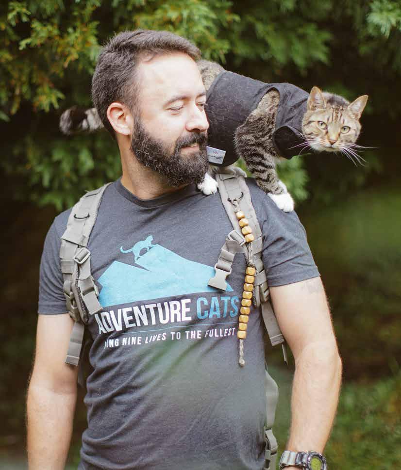 ADVERTISING OPPORTUNITIES Adventure Cats currently works with select brands that support our mission of challenging negative stereotypes about cats and their owners.