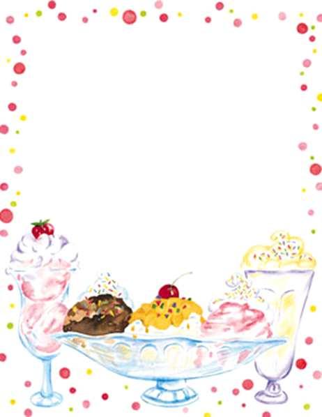 Ice e Cream Dessert Night! Tuesday uesday,, June 7 at 6:00 p.m. Buckley Dining Room Story Circle!