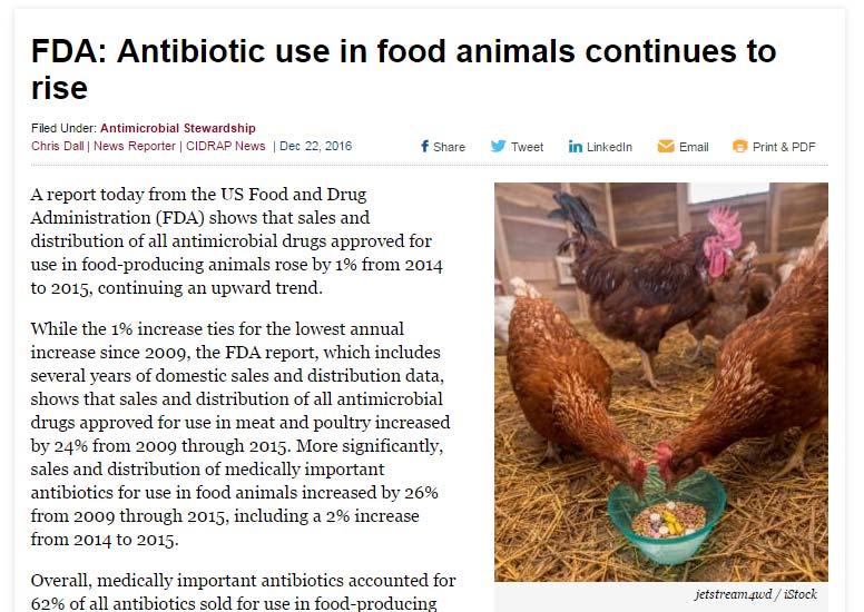 Our Reality We must reduce our antibiotic usage Measurement has started Prevention