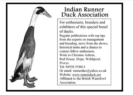 Some Diary Dates September 2018 Sun 16th BWA Autumn Open Day Email: info@waterfowl.org.uk Wed 19 th (2 days) Countryside Live Lee Valley Park, Leyton Marsh, Leyton, London, E10 7QL.