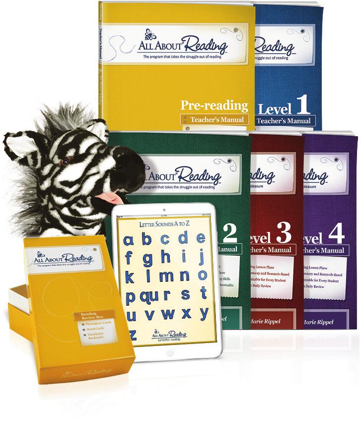 All About Spelling teaches the phonics, rules, and spelling strategies your student needs to become a proficient speller for life.