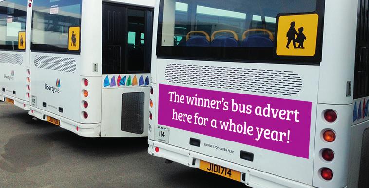 About the competition We are inviting all Jersey children to enter our design-a-bus-advert competition.
