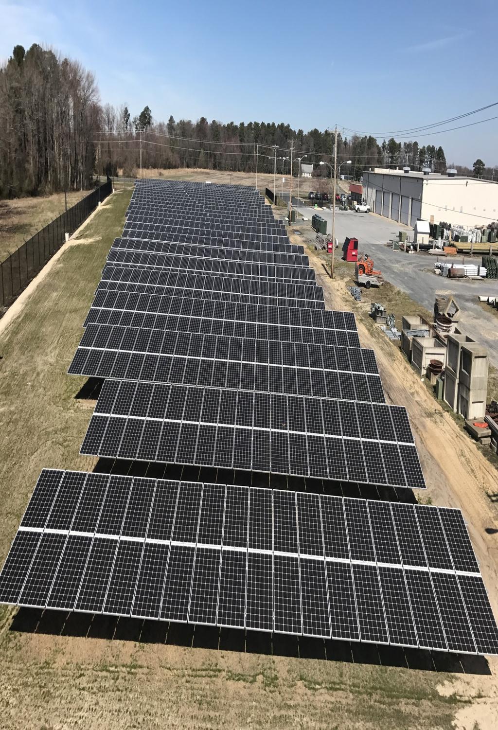 Solar Array Project Completed The City of Seaford has completed a solar array located at 8000 Herring Run Road that was designed to offset electrical cost for the City of Seaford Waste Water