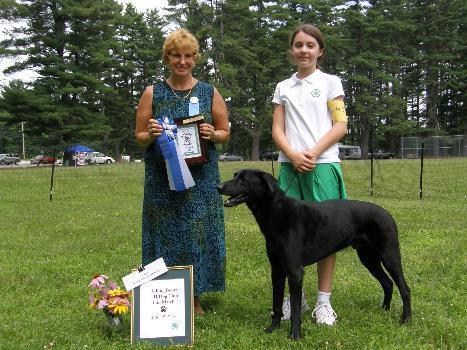 If 4-Her is 12 or above they can qualify to participate in Eastern States Regional Dog show.
