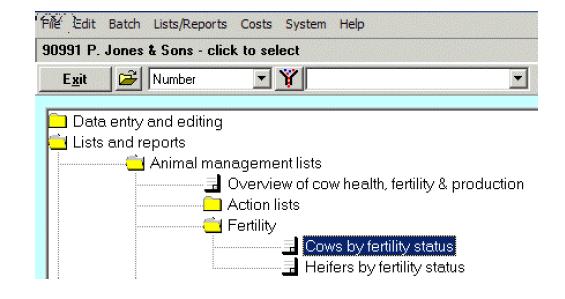 3.1 Fertility 3.1.1 The Fertility Graphic (again) The use of the Fertility Graphic was explained in Section One to provide a broad overview of