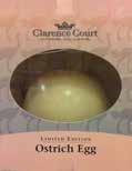 Clarence Court Eggs Available from April to September, these eggs are an exciting treat.