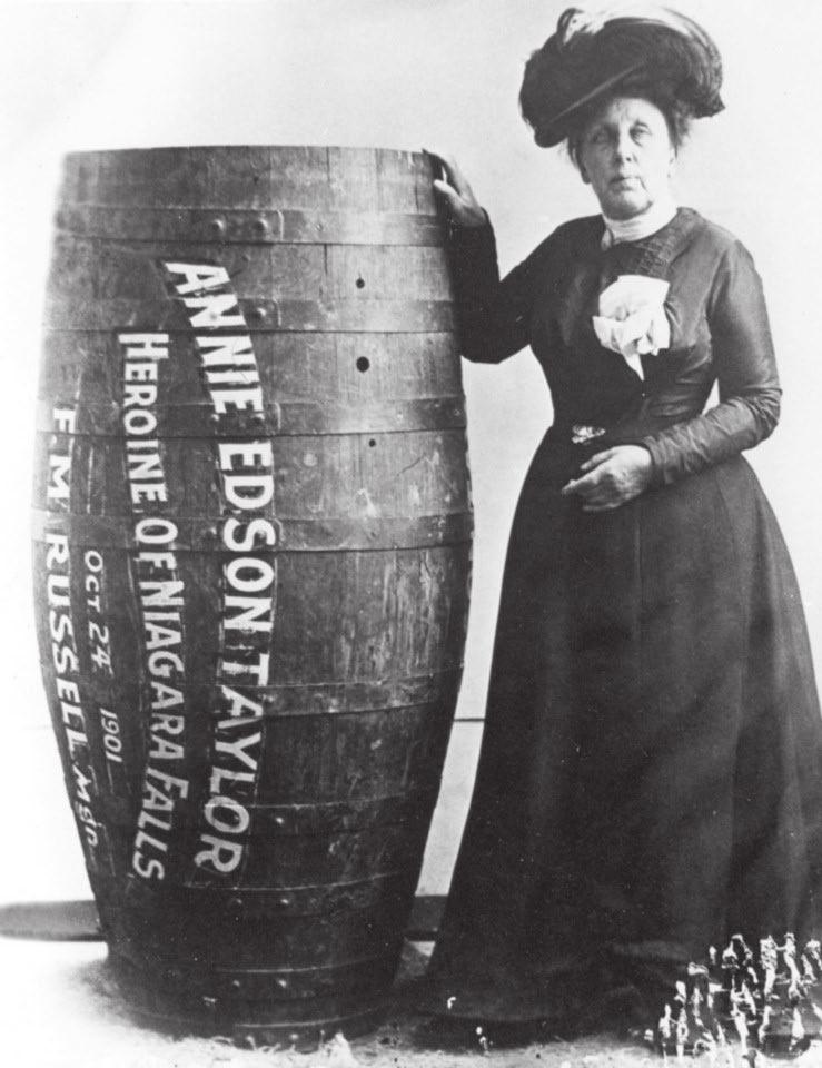 passage to answer questions 13 16. Teacher in a Barrel In 1901, Annie Edson Taylor turned 63 years old. She was a teacher and needed to earn money. Annie did something amazing.