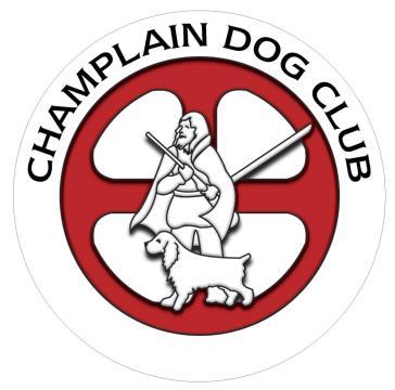 Champlain Dog Club Friday, April 20, 2018 to Sunday, April 22, 2018 JUDGING