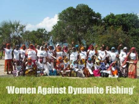 ANTI-DYNAMITE FISHING CAMPAIGN Sea Sense Annual Report: Sea Sense organised a meeting of female fish traders in Temeke District to raise awareness of the impacts of dynamite fishing and to help the