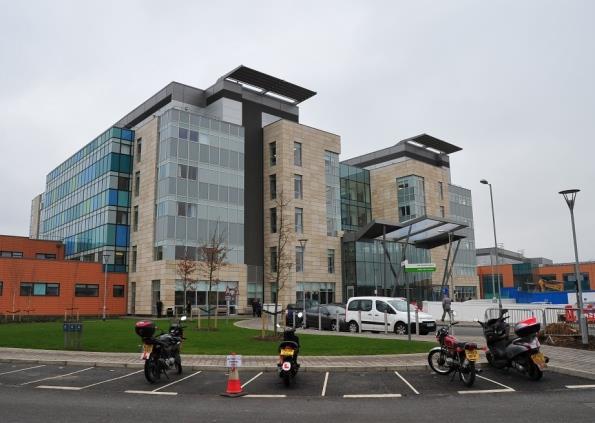 Peterborough Beautiful new District General Hospital Approximately 600 beds 75,000 admissions