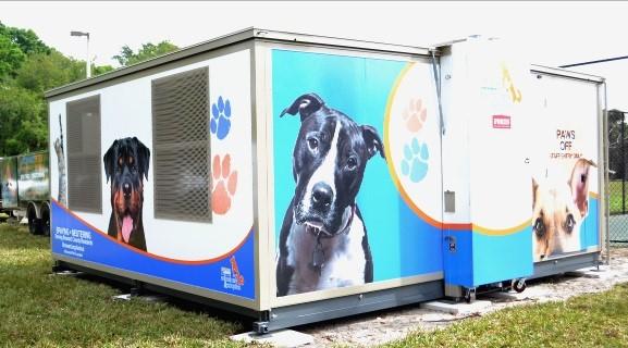 spay/neuter facility, the FORT, goes around the community bringing low cost spay/neuter to those who need it