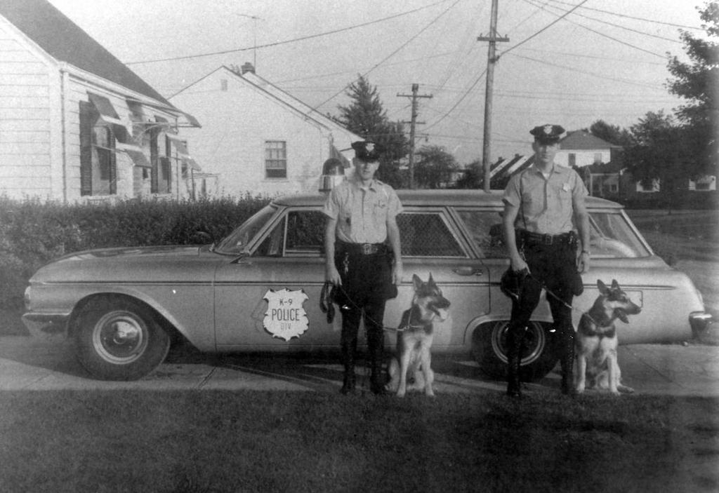 cherry style light on the roof, and a special K-9 emblem on the door. A year later the word CRANSTON was added to the door.