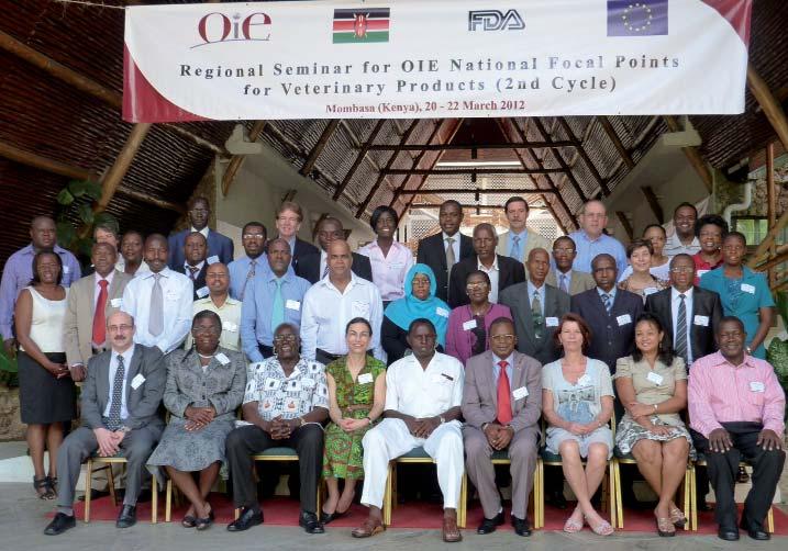nars for OIE and new Delegates OIE news also presented, along with the twinning programme and the OIE PVS pathway.