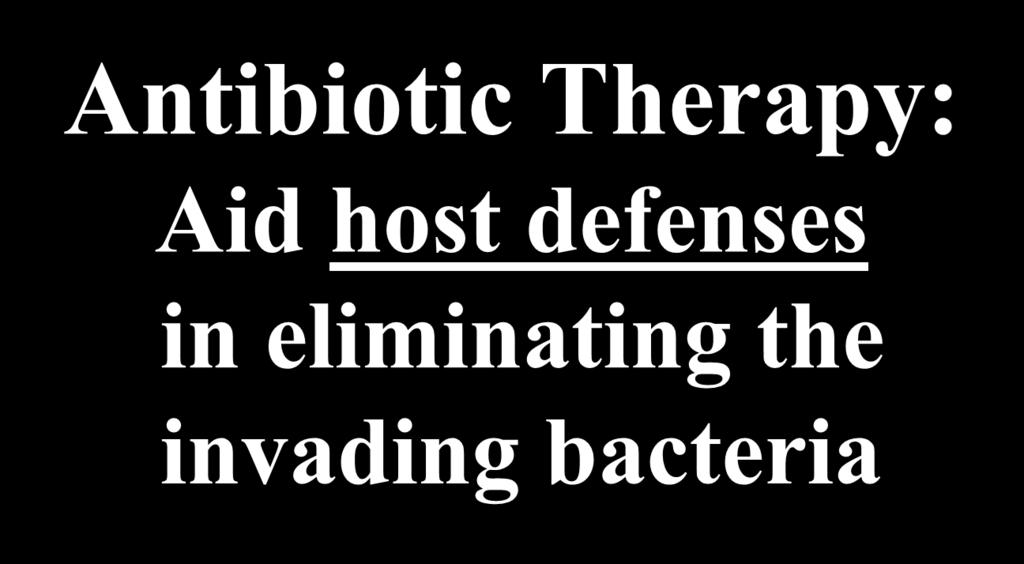 Somatic Cells Antibodies Antibiotic Therapy: Aid host