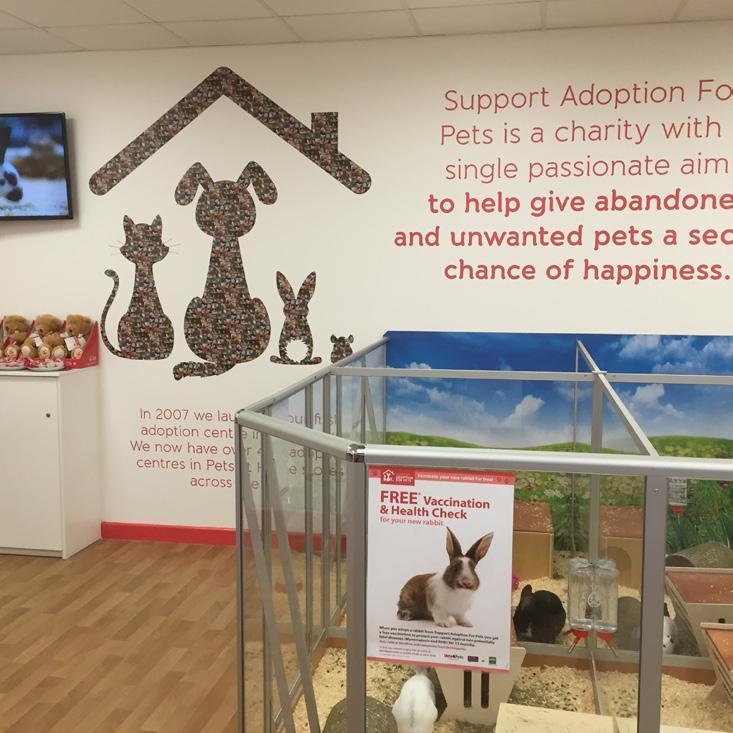 Case Studies Sydenham Centre In December 2015 we were delighted to open our biggest adoption centre to date, inside the Pets at Home Sydenham store.