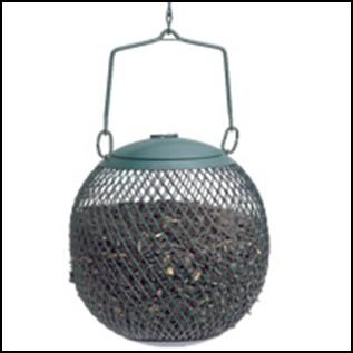 Perky Pet No/No Seed Ball Wild Bird Feeder The NO/NO Seed Ball Wild Bird Feeder features a unique mesh wire design and provides the perfect feeding area for a variety of