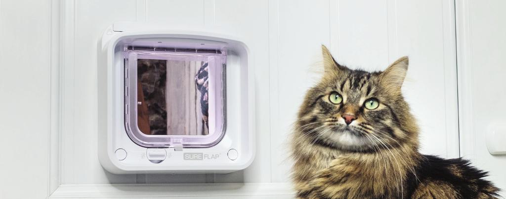 App-controlled Pet Doors Microchip Cat Flap Connect The range of connected pet