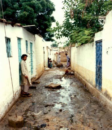 Karachi study 2005 Squatter settlements divided into three groups No soap Plain soap Antimicrobial soap Groups receiving