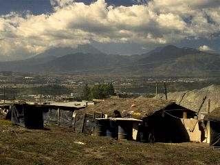 This is temporary housing for displaced persons ("internal refugees") in Guatemala. Are YOU destroying the rainforest?