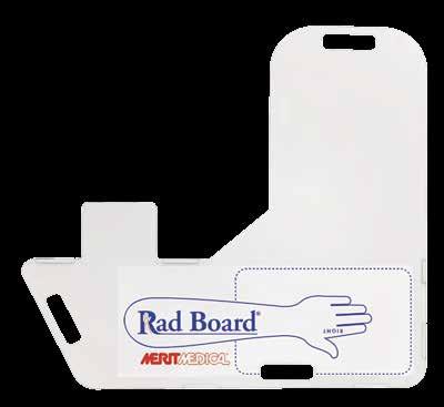 RAD BOARD & ORIES The Rad Board and Accessory Products provide support for radial access procedures and optimise the efficiency of radial procedures by