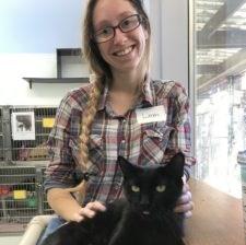 Making a difference, learning and being around animals, are Leah s favorite reasons for volunteering.