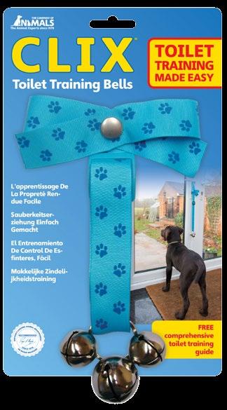 Length is adjustable to suit small and larger dogs Bell