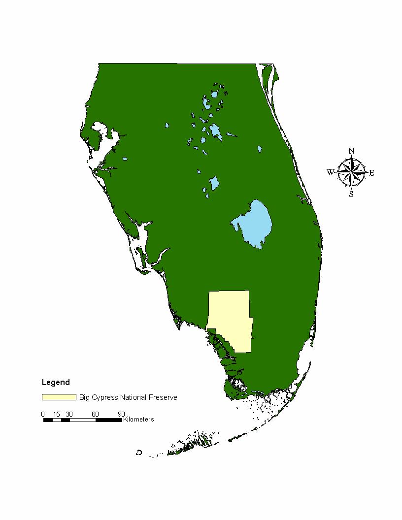 Figures Figure 1: Map of Florida showing