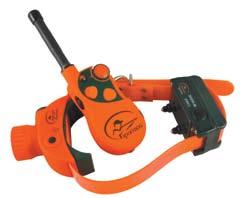 UPLANDBLAZE ORANGE FINISH ALL COLLAR AND BEEPER FUNCTIONS CONTROLLED BY A SINGLE TRANSMITTER LOW BATTERY INDICATORS BASIC TRAINING DVD SMALL, LIGHT &