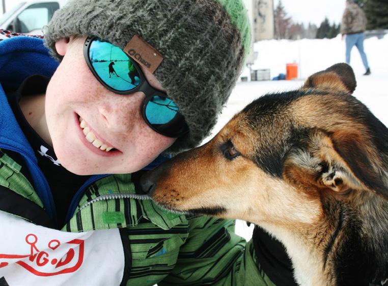 An Amazing Weakness In the end, Spencer keeps coming back to dogsledding because he s being strengthened physically, intellectually, and spiritually. Dogsledding is the coolest sport in the world.