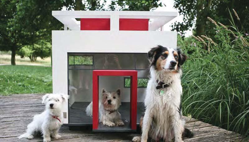 BELOW Luxury Dog House by Dog Mansions-Best Friends Home, designyoutrust.com Much of the Fear-Free checklist focuses on macroenvironmental concepts that reduce fear for dogs and cats.