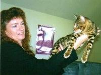 After 20 years she decided to retire from breeding to devote more time to running a cat s only quality boarding cattery with her husband Garry while sharing their lives with 2 Poodles, 8 retired