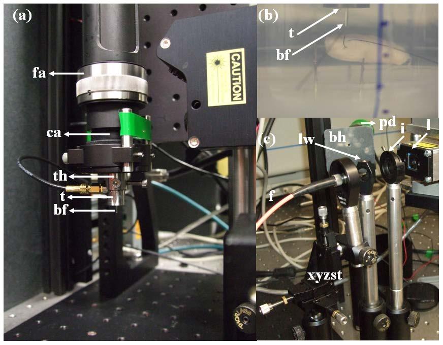 54 5. Design of a high resolution real-time optoacoustic microscopy system Figure 5.
