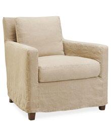 asheboro Fully upholstered or with slipcover. Available with swivel. Exists also in pouf.
